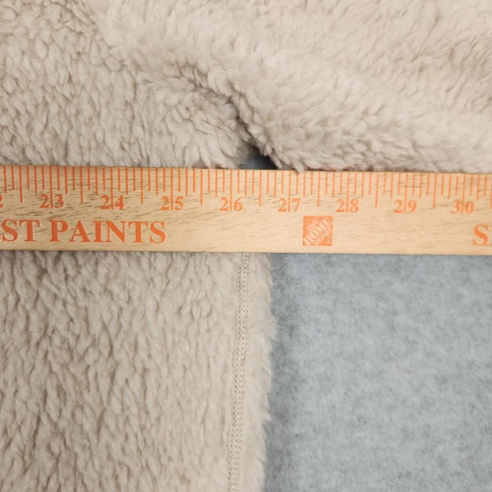 Patagonia Retro X Jacket Mens 2XL Natural Beige Oatmeal Deep Pile Fleece Outdoor - Picture 11 of 11